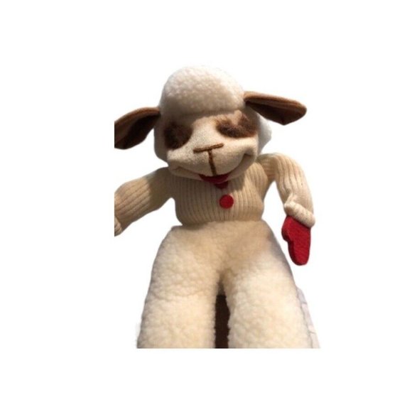 Vintage Puppet Lamb Chops Playalong Hand Puppet Plush 80s Hasbro Softies - Picture 2 of 2